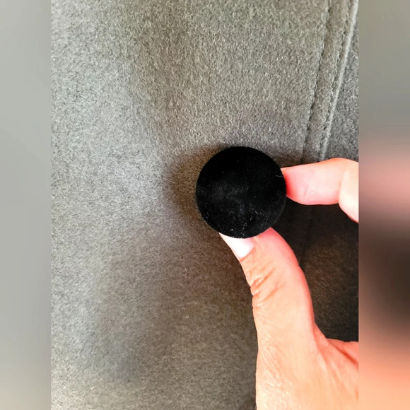 Sacai,‎ Melton Asymmetric Tight Wool Skirt, Size 2 - Picture 8 of 14